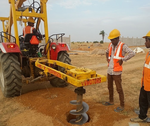 MACI Tractor Auger Piling